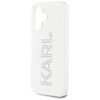 Original Case IPHONE 16 Karl Lagerfeld IML Rhinestones Logo transparent