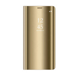 Etui Smart Clear View do Samsung Galaxy A14 5G złote