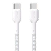 Kabel Dudao L9C 65W USB-C - USB-C 1m - biały