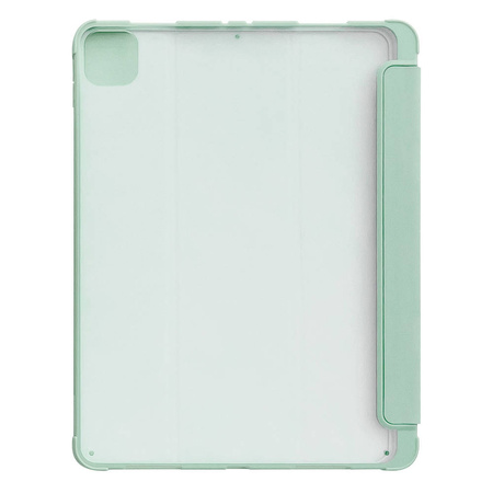 Stand Tablet Case Smart Cover case for iPad Pro 12.9 '' 2021/2020 with stand function green