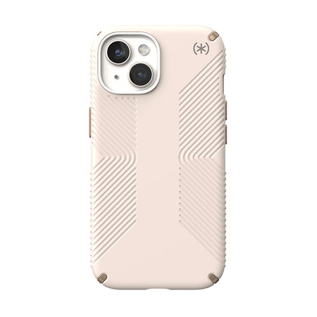 Speck Presidio2 Grip - Etui iPhone 16e /  iPhone 15 / iPhone 14 / iPhone 13 (Bleached Bone / Heirloom Gold / Hazel Brown)