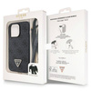 Original Case IPHONE 13 PRO Guess Hardcase Crossbody 4G Metal Logo (GUHCP13LP4TDSCPK) black