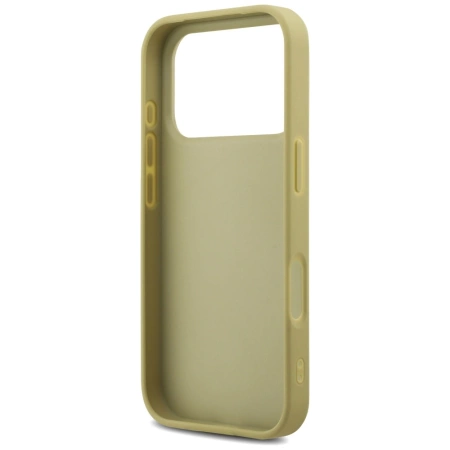 Guess Fixed Glitter Big 4G Hülle für iPhone 17 Pro - Gold