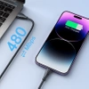 Joyroom kabel USB - Lightning 2.4A Surpass Series 3 m czarny (S-UL012A11)