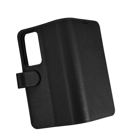 iCarer Wallet Case für Samsung Galaxy S23+ Ledertasche Geldbörse schwarz