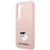 Karl Lagerfeld Silicone NFT Choupette - Etui Samsung Galaxy S23 (różowy)