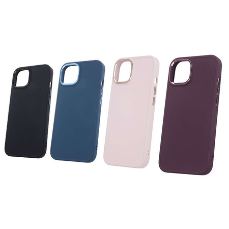 Nakładka Satin do Samsung Galaxy A54 5G burgundowa