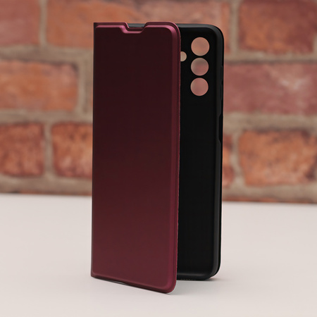Etui Smart Soft do iPhone 17 6,3" burgundowe