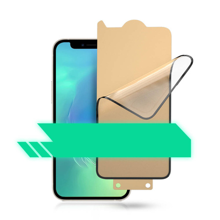 Bestsuit 6w1 zestaw do iPhone 13 etui / szkło hartowane flexi / folia na tył / szkło na aparat / ściereczki / aplikator (D30 Buffer)