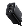 Baseus Compact ładowarka sieciowa 3x USB 17W czarny (CCXJ020101)