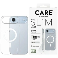 Etui CARE by PanzerGlass SL1M MagSafe na iPhone Air - przezroczyste