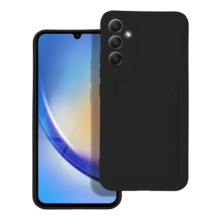 Futerał CARD CASE do SAMSUNG A34 5G czarny