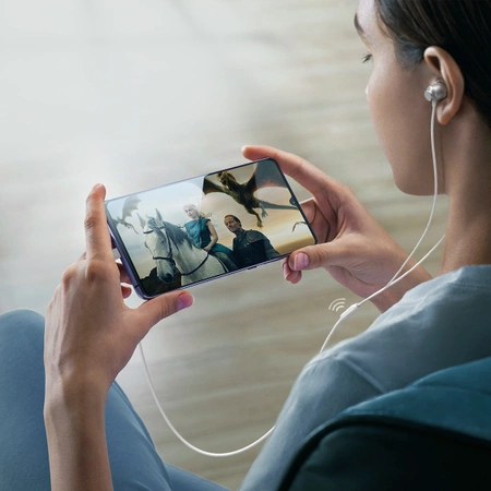 Joyroom JR-EC06 USB-C In-Ear-Kopfhörer – Silber