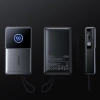 Joyroom JR-PR1 10000mAh 22,5W Powerbank mit integriertem einziehbarem USB-C-Kabel - Schwarz