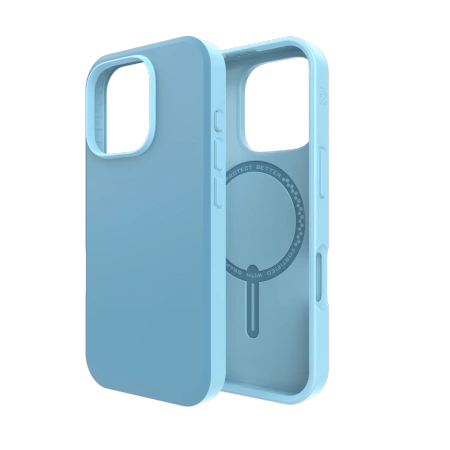 ZAGG SoHo Snap Case mit MagSafe für iPhone 16 Pro – blau