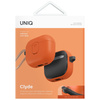 Etui UNIQ Clyde do AirPods 4 Lock Case pomarańczowy