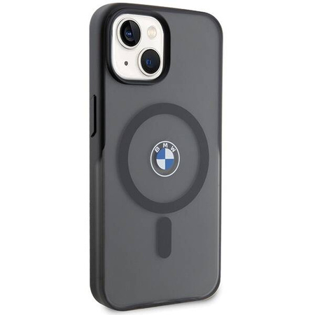 Oryginalne Etui APPLE IPHONE 15 PLUS BMW Hardcase IML Signature MagSafe (BMHMP15MDSLK) czarne