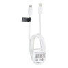 Kabel Typ C do iPhone Lightning 8-pin Power Delivery PD20W 3A C291 biały 1 metr