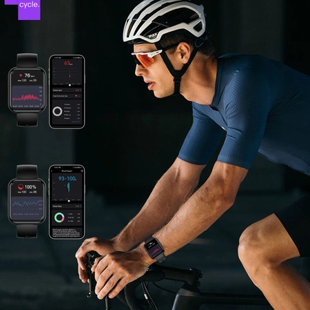 Choetech WT001 Smartwatch mit IP67-Anrufannahmefunktion – Schwarz