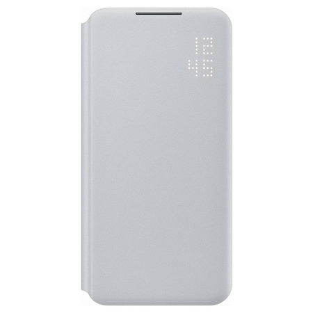 Samsung LED View Cover with LED display for Samsung Galaxy S22 + (S22 Plus) light gray (EF-NS906PJEGEE)