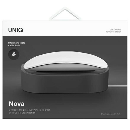 Stacja Dokująca Magic Mouse UNIQ Nova ciemnoszara