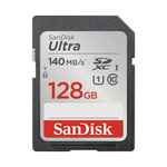 SanDisk Ultra SDXC - Karta pamięci 128 GB Class 10 UHS-I 140 MB/s