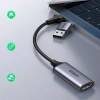 Ugreen CM489 40189 HDMI Adapter (Female) - USB-A / USB-C (Male) - Gray