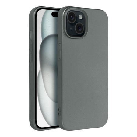 Futerał METALLIC do IPHONE 15 szary