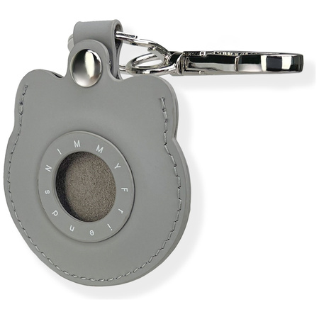 Etui na lokalizator / brelok Nimmy       Glasses Cool Cat szary