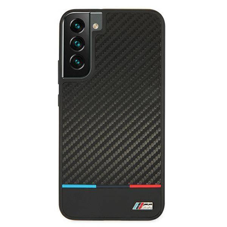 Hardcase case BMW BMHCS22MPUCARTCBK S22 + S906 black / black M Collection Triangles