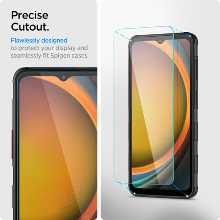 SZKŁO HARTOWANE SPIGEN GLAS.TR SLIM 2-PACK GALAXY XCOVER 7 / 7 PRO CLEAR