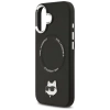 Karl Lagerfeld Choupette Pin MagSafe Case für iPhone 17 - Schwarz
