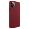Mini MIHCP12LSLTRE iPhone 12 Pro Max 6,7" czerwony/red hard case Silicone Tone On Tone