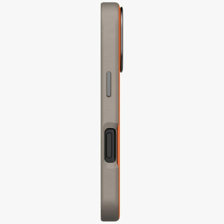 Etui UNIQ Lyden DS do iPhone 17 Pro      Magclick Charging pomarańczowo/szary