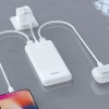 Powerbank Dudao K10 10000mAh  2.4A 2 x USB-A - czarny