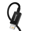 Baseus Superior kabel USB - Lightning 2,4 A 1 m czarny (CALYS-A01)