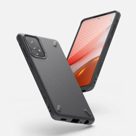 Ringke Onyx wytrzymałe etui pokrowiec Samsung Galaxy A72 4G granatowy (OXSG0039)