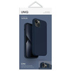 Uniq Hülle Lino iPhone 14 Plus 6.7&quot; blau/marineblau