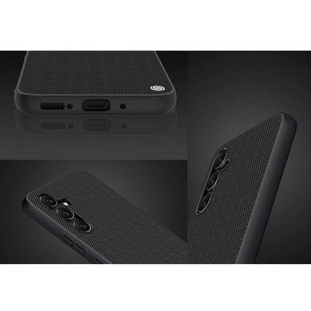 Nillkin Textured Case für Samsung Galaxy A54 5G verstärkte Nylonhülle schwarz