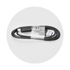 Kabel USB do Typ C 3.0 HD2 czarny 1 metr