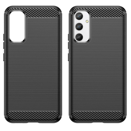Carbon Case case for Realme 10 Pro flexible silicone carbon cover black
