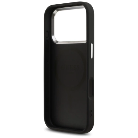 Guess 4G Classic Logo MagSafe case for iPhone 17 Pro - black