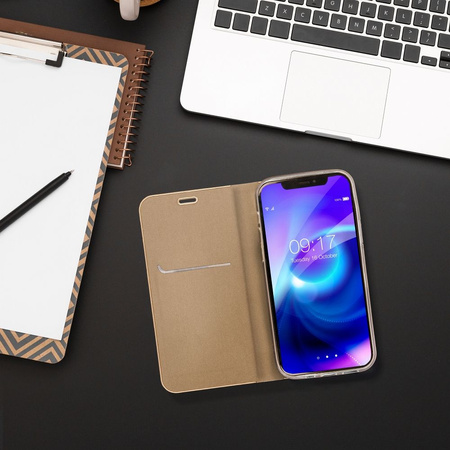 Kabura LUNA Book Gold do SAMSUNG A36 5G złoty