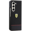Ferrari FEHCZFD5PSEK Z Fold5 F946 czarny/black hardcase Perforated Line