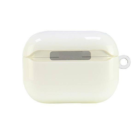 Original Handyhülle APPLE AIRPODS PRO 2 Audi IML Geometric Pattern Cover (AU-IMLAPP2-A6/D3-WE) weiß
