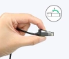 Ugreen Kabel Internet Netzwerkkabel Ethernet Patchkabel RJ45 Cat 6A UTP 1000Mbps 1m schwarz (70332)