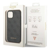 Guess GUHCP14SG4GFGR iPhone 14 6.1 &quot;gray / gray hard case 4G Metal Gold Logo