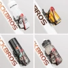 Rockbros FK338 Fahrrad-Flaschenhalter, Schwarz und Rot