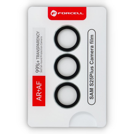 Szkło hartowane Forcell Premium do aparatu - do Samsung Galaxy S25 Plus Miętowy
