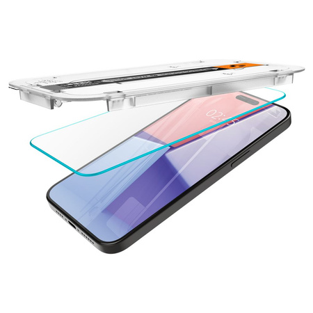 SPIGEN GLAS.TR EZ FIT IPHONE 15 PRO CLEAR 2-PACK